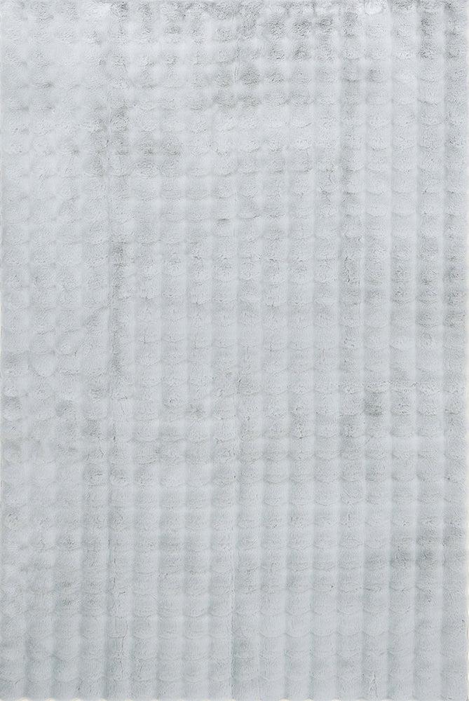 Bubble Washable Rug Silver 160 x 100 CM