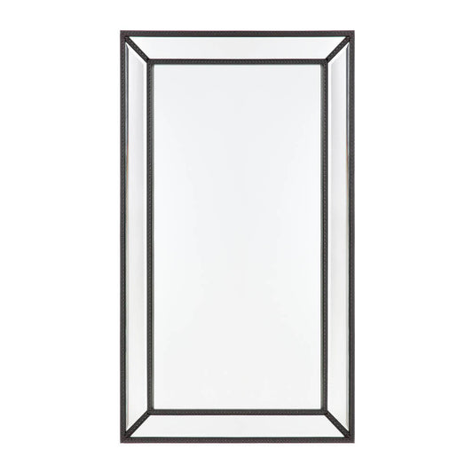 Zeta Wall Mirror Medium Black