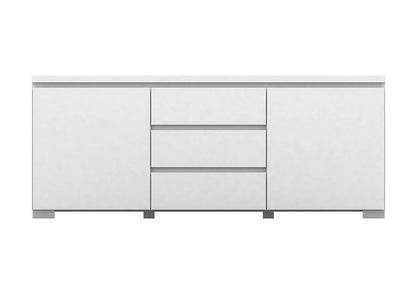 Elara High Gloss Buffet Unit - White