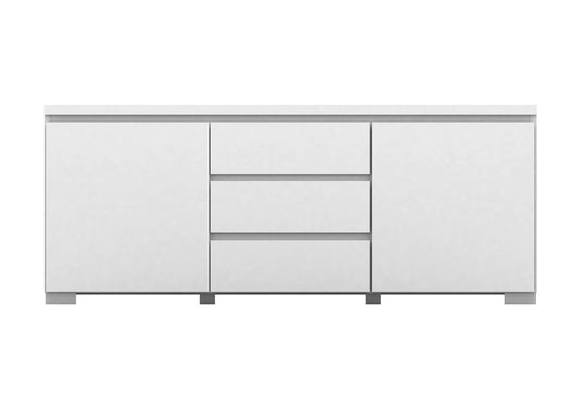 Elara High Gloss Buffet Unit - White