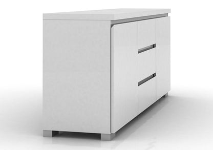 Elara High Gloss Buffet Unit - White