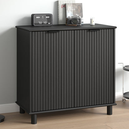 Sorrento 2 Door Sideboard Cupboard - Black