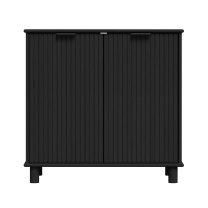 Sorrento 2 Door Sideboard Cupboard - Black