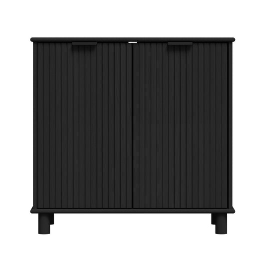 Sorrento 2 Door Sideboard Cupboard - Black