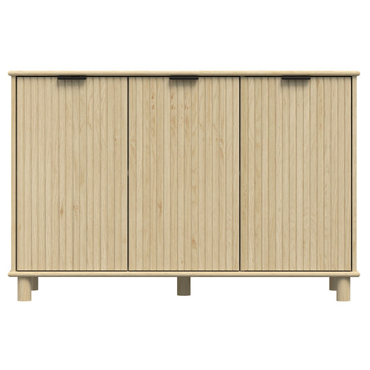 Sorrento 3 Door Sideboard Cupboard - Oak