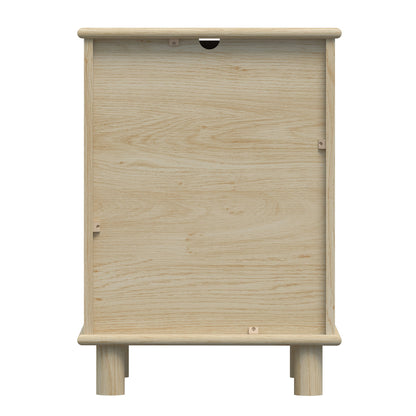 Sorrento 3 Drawer Side Table - Oak
