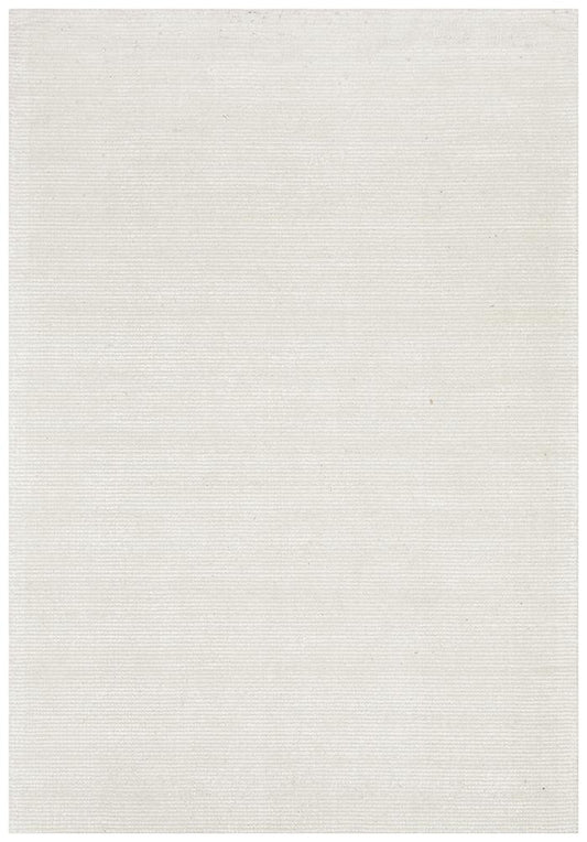 Allure Ivory Cotton Rayon Rug 400 x 300 CM