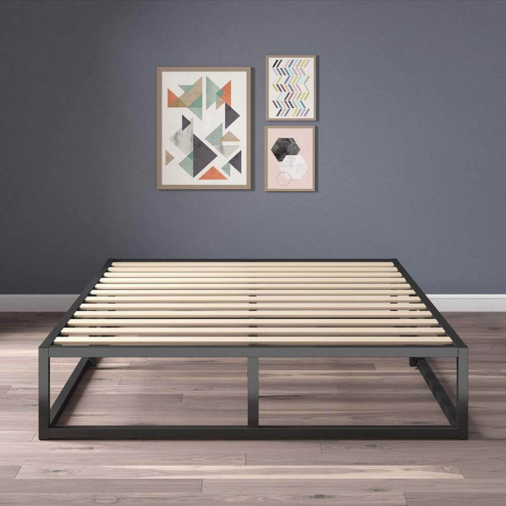 Tori 10 Inch Metal Bed Base King