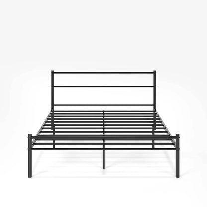 Geraldine Metal Bed Frame Black Queen