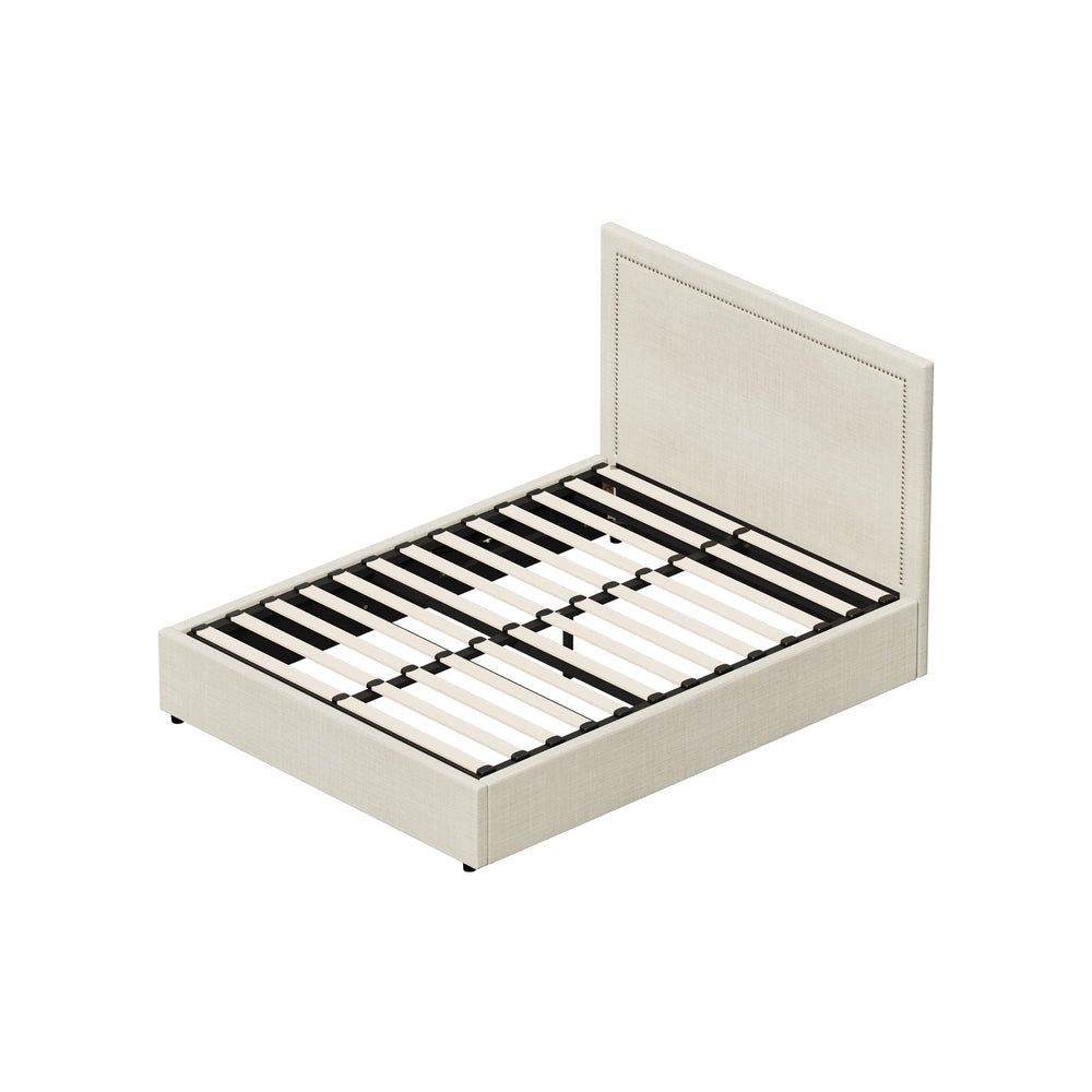 Mireille Gas Lift Storage Bed Frame - Double