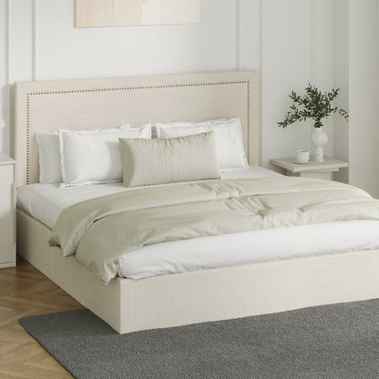 Mireille Gas Lift Storage Bed Frame - King