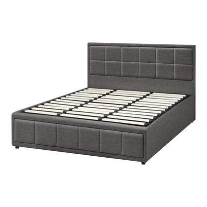 Reese Upholstered Gas Lift Bed - King