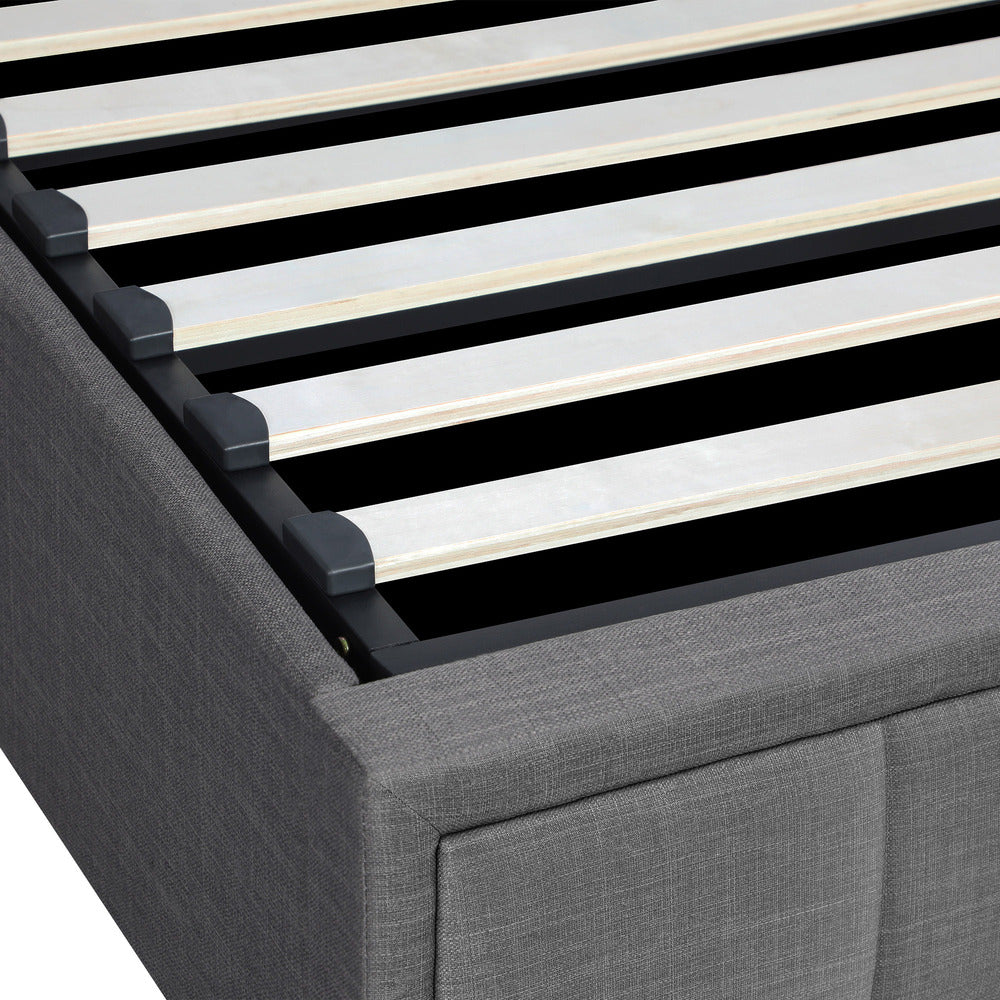 Reese Upholstered Gas Lift Bed - King