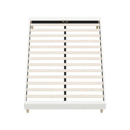 Siena Boucle Bed Base - Double