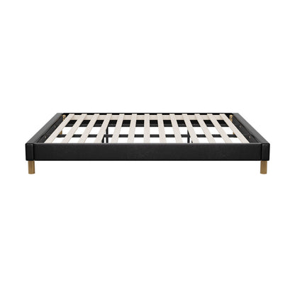 Siena Faux Leather Bed Base - King