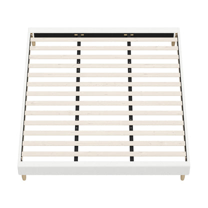 Siena Boucle Bed Base - King