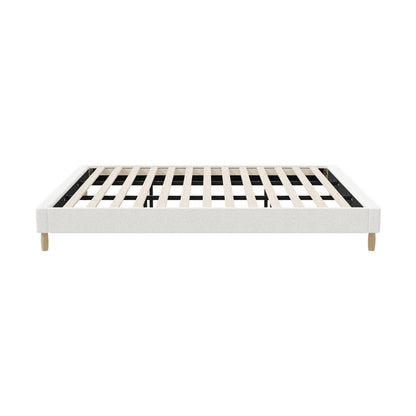 Siena Boucle Bed Base - King