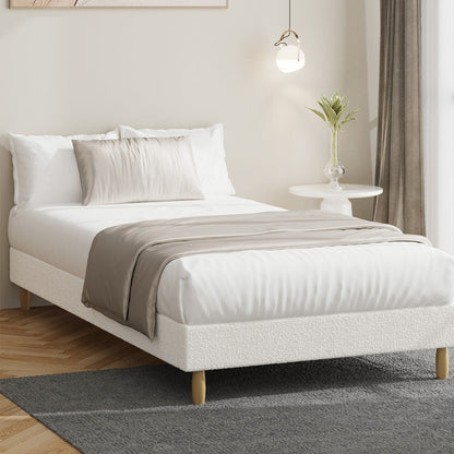 Siena Boucle Bed Base - King Single