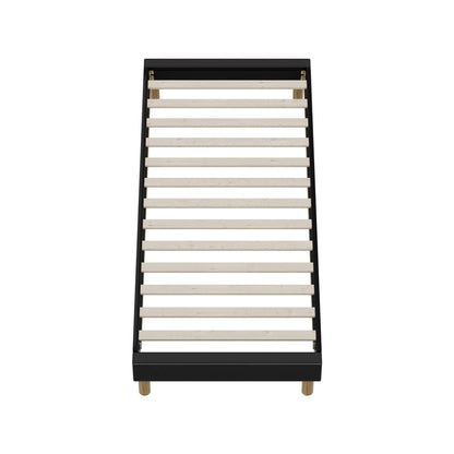 Siena Faux Leather Bed Base - Single