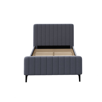 Kaidon Grey Bed - King Single