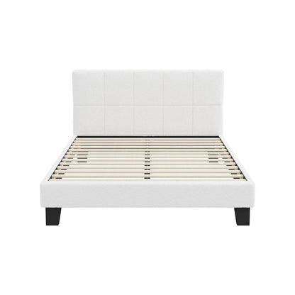 Aurelia Boucle Bed Frame - Double