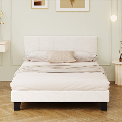 Aurelia Boucle Bed Frame - Double