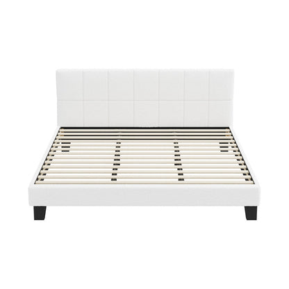 Aurelia Boucle Bed Frame - King