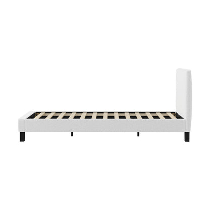 Aurelia Boucle Bed Frame - King Single