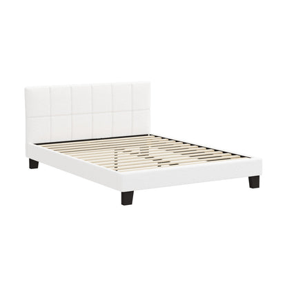 Aurelia Boucle Bed Frame - Queen
