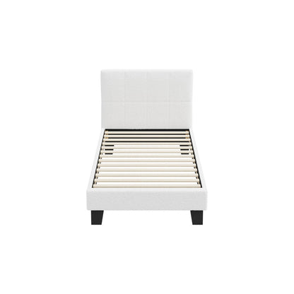 Aurelia Boucle Bed Frame - Single