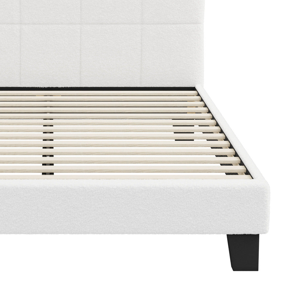 Aurelia Boucle Bed Frame - Single