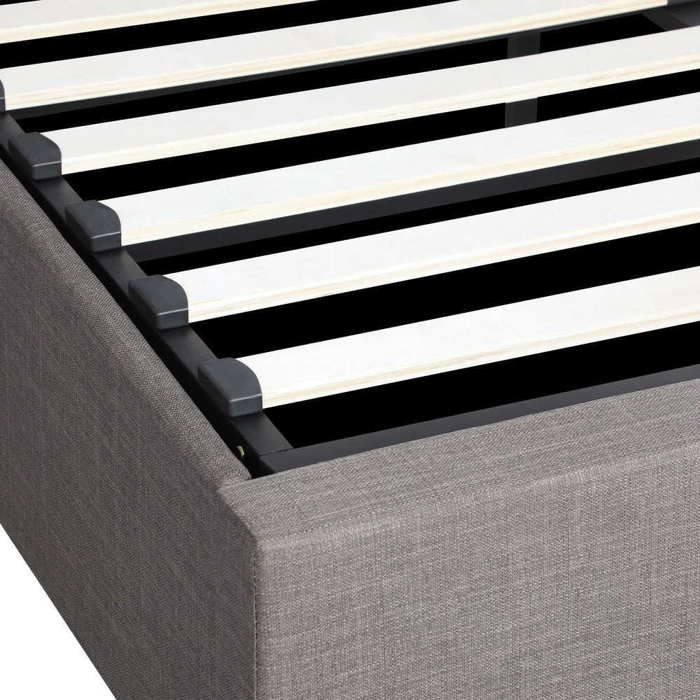 Larkham Grey Gas Lift Bed Base - King