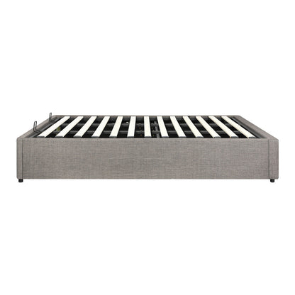 Larkham Grey Gas Lift Bed Base - King