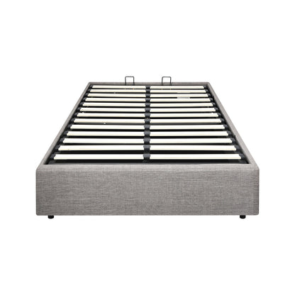 Larkham Grey Gas Lift Bed Base - King Single