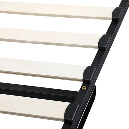 Larkham Grey Gas Lift Bed Base - Queen
