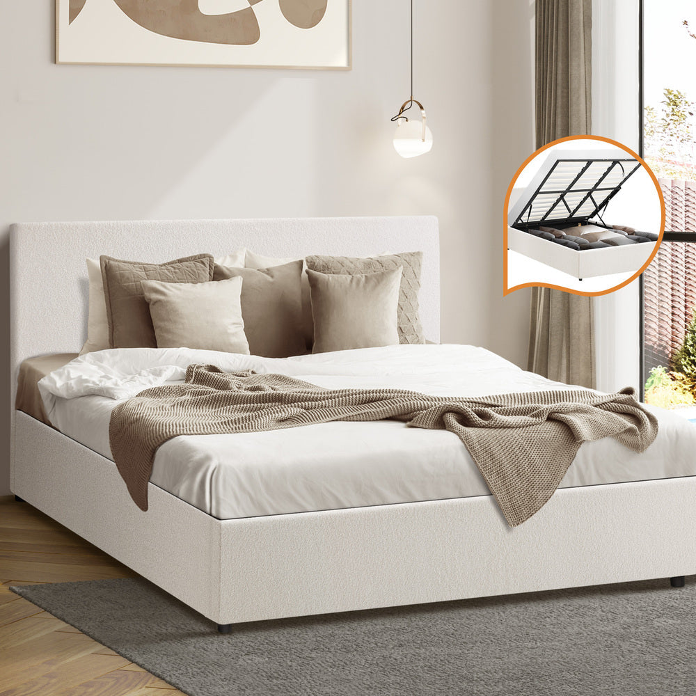 Astana Boucle Gas Lift Storage Bed - King