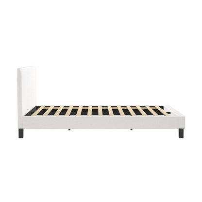 Demetrius Boucle Bed Frame - Queen