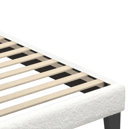 Demetrius Boucle Bed Frame - Single