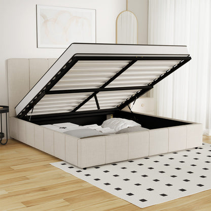 Colson Gas Lift Storage Bed - Queen
