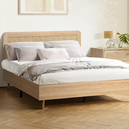 Dahlia Rubberwood Bed - Double