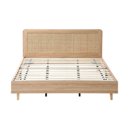 Dahlia Rubberwood Bed - King