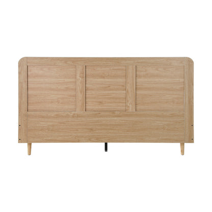 Dahlia Rubberwood Bed - King