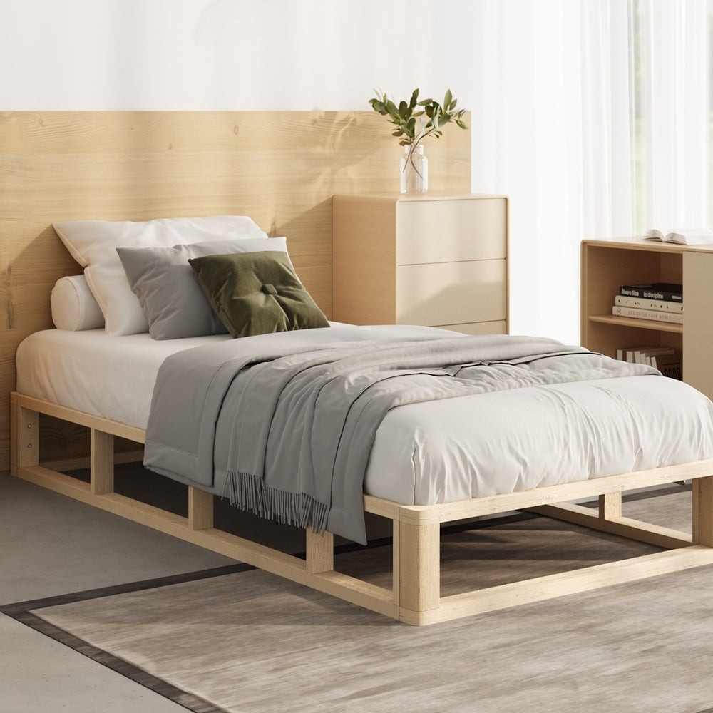 Apato Pinewood Bed Base - Single