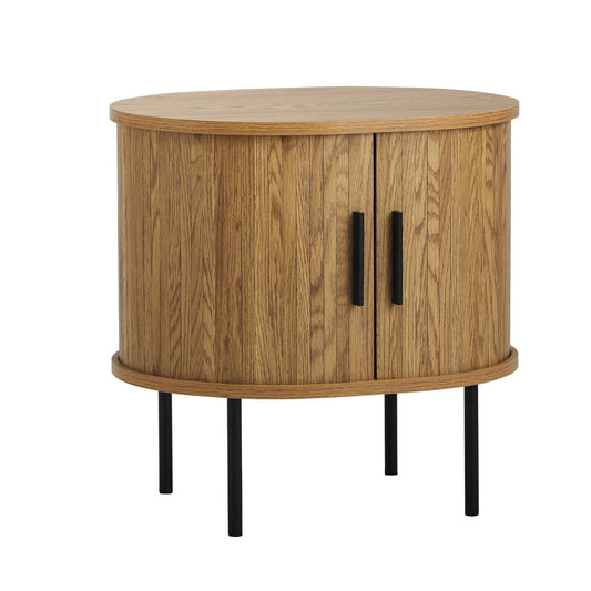 Crown Bedside Table Natural