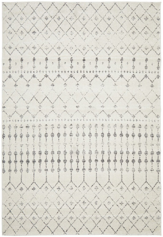 Chrome Elsa Silver Rug 290 x 200 CM