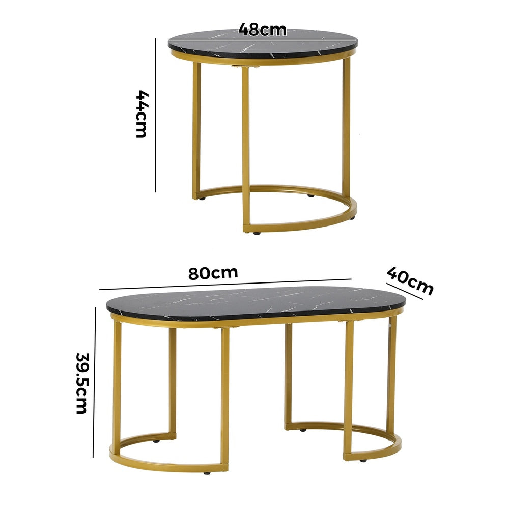 Sable Nesting Coffee Table