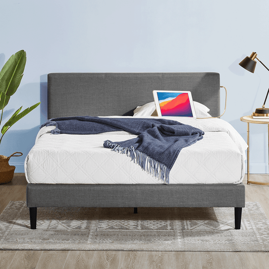 Essentials BiB King Single Bed Frame with USB