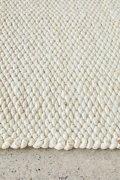 Hive White Rug 320 x 230 CM
