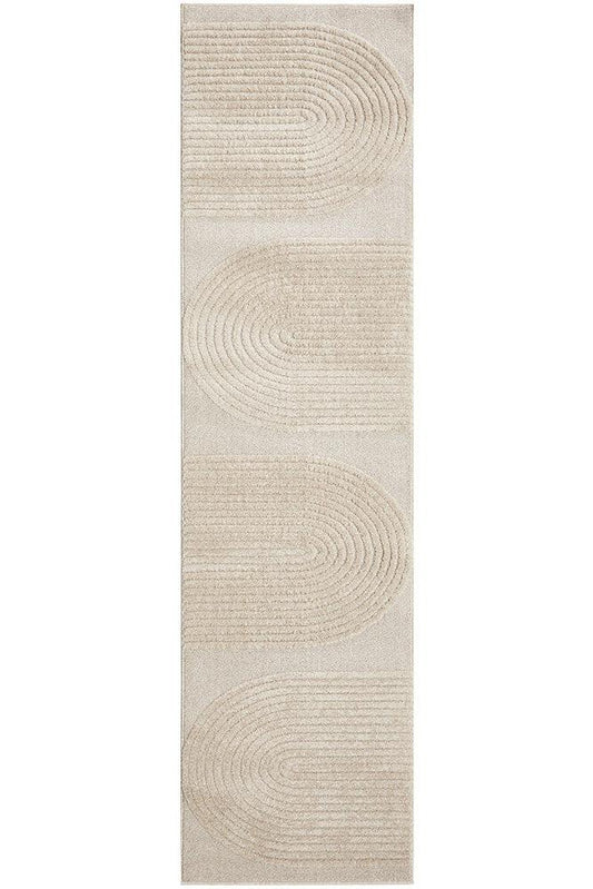 Lotus Abbey Beige Runner 500 x 80 cm