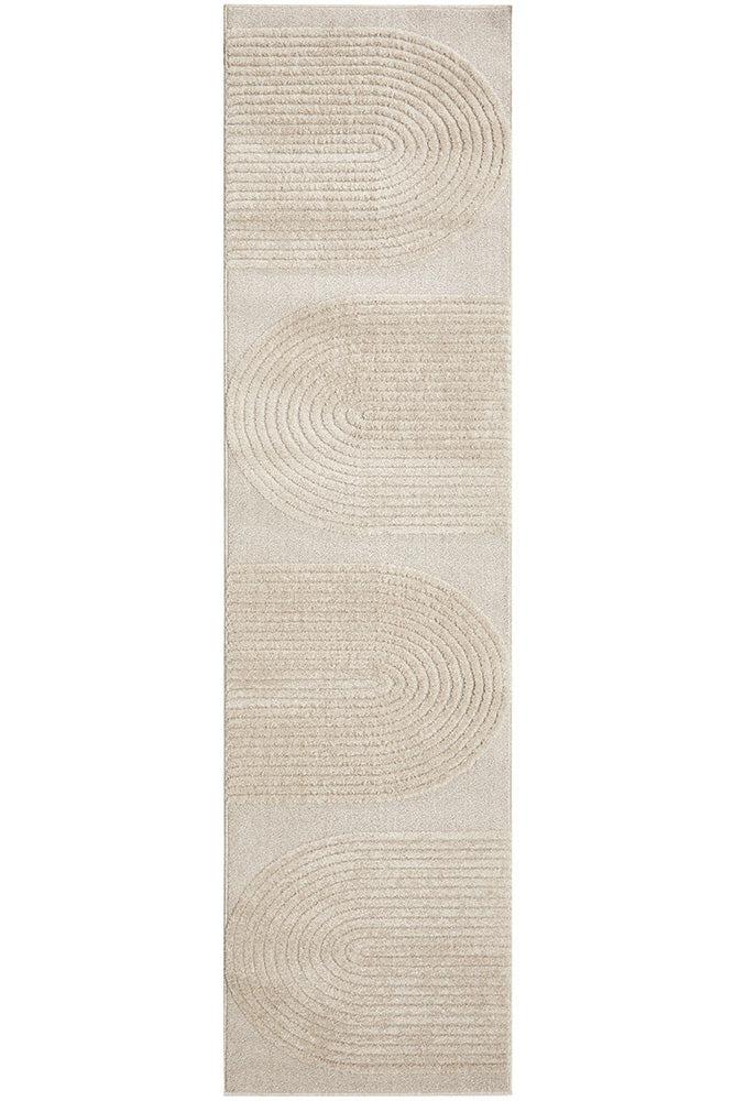 Lotus Abbey Beige Runner 300 x 80 cm